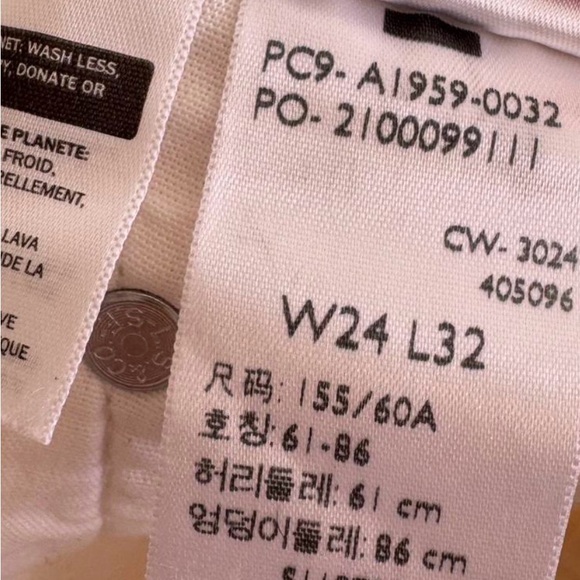 Levis 90s 501 white/ ecru Jeans - Picture 4 of 4